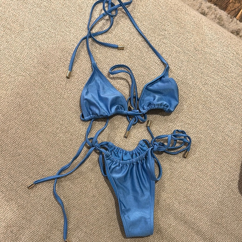 Hello Molly Blue Bikini Set